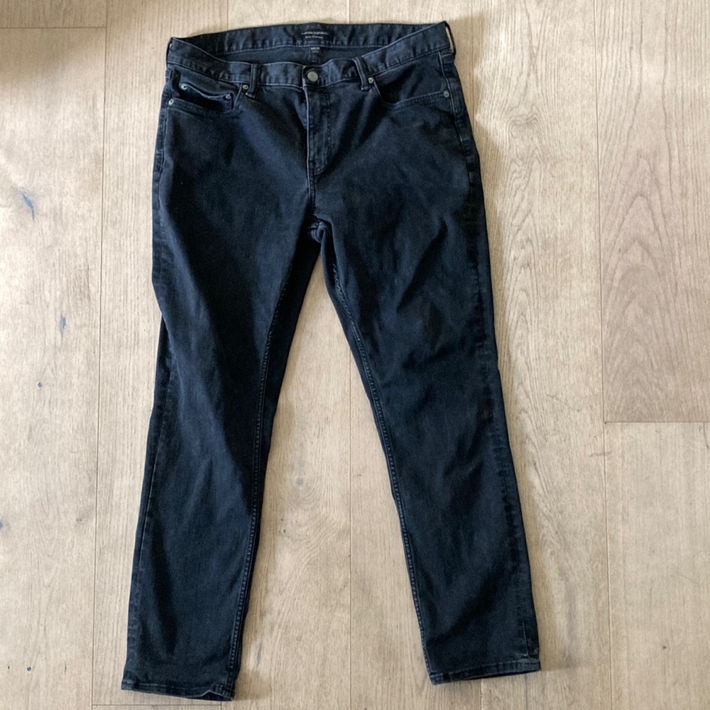 Men’s Black Banana Republic jeans skinny 34x30